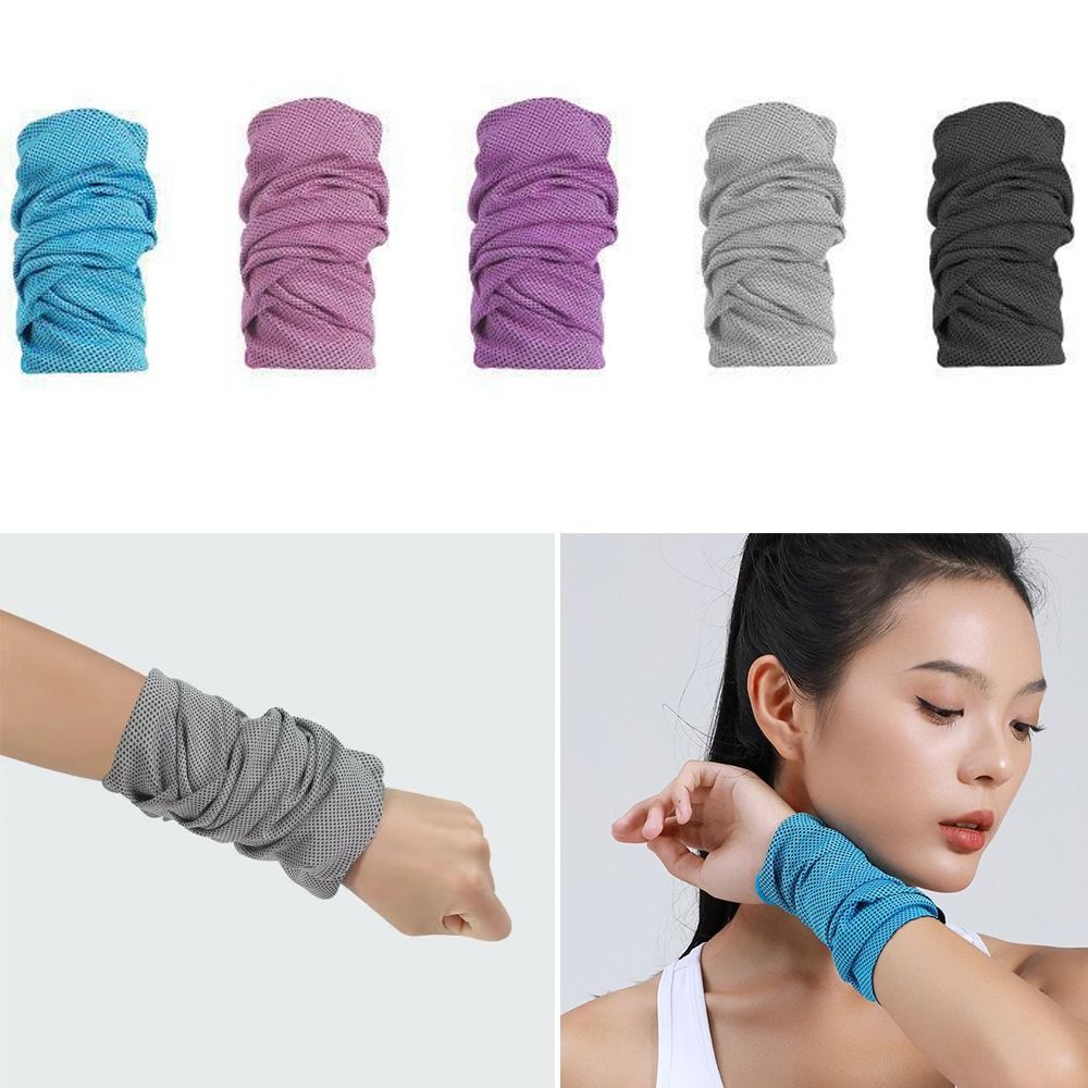 Sweat Band Wrist - Draagbare polyestervezel sport pols zweetdoek Zweetabsorberende