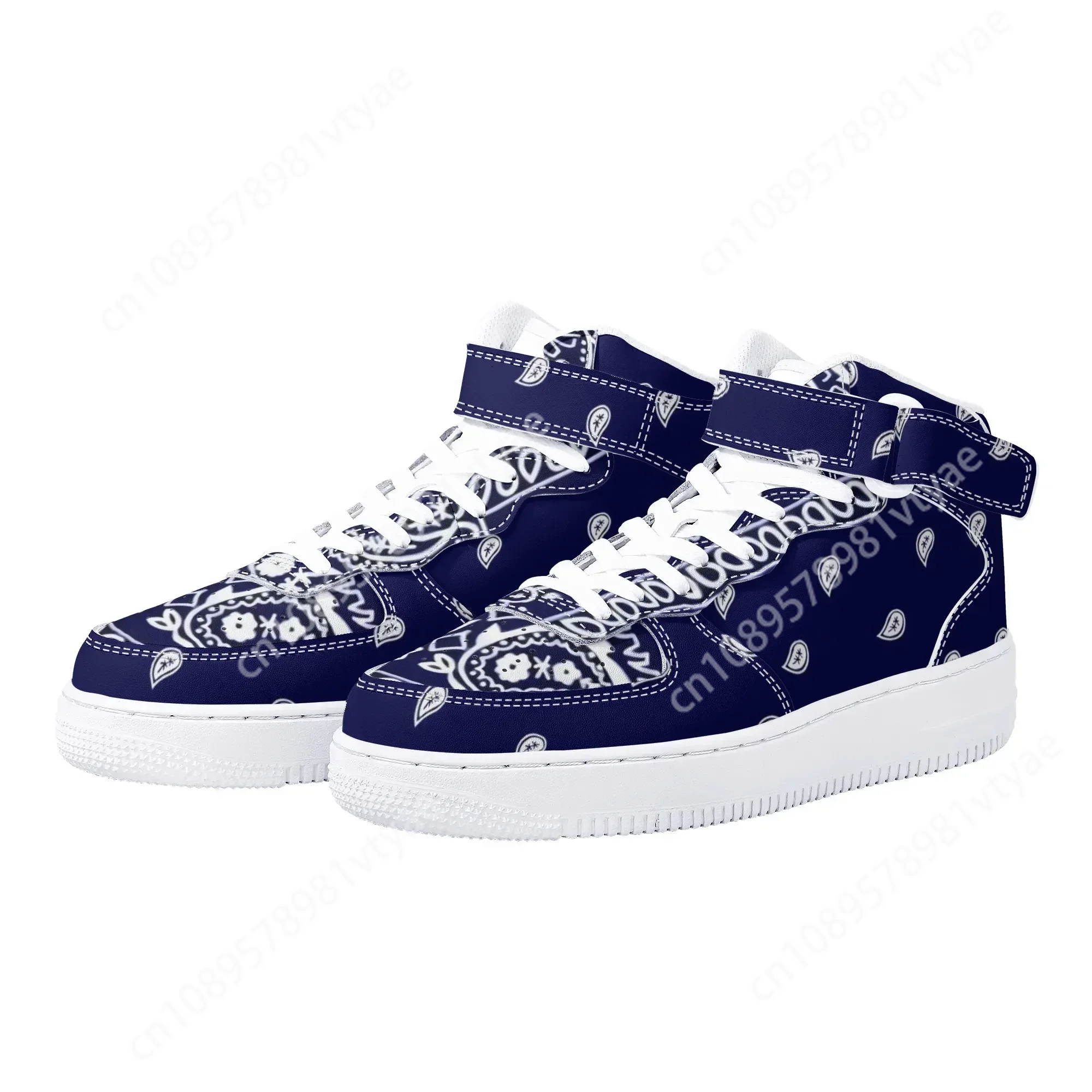 Running Z - Nieuwkomers Bandana Print Heren Basketbal Sneakers