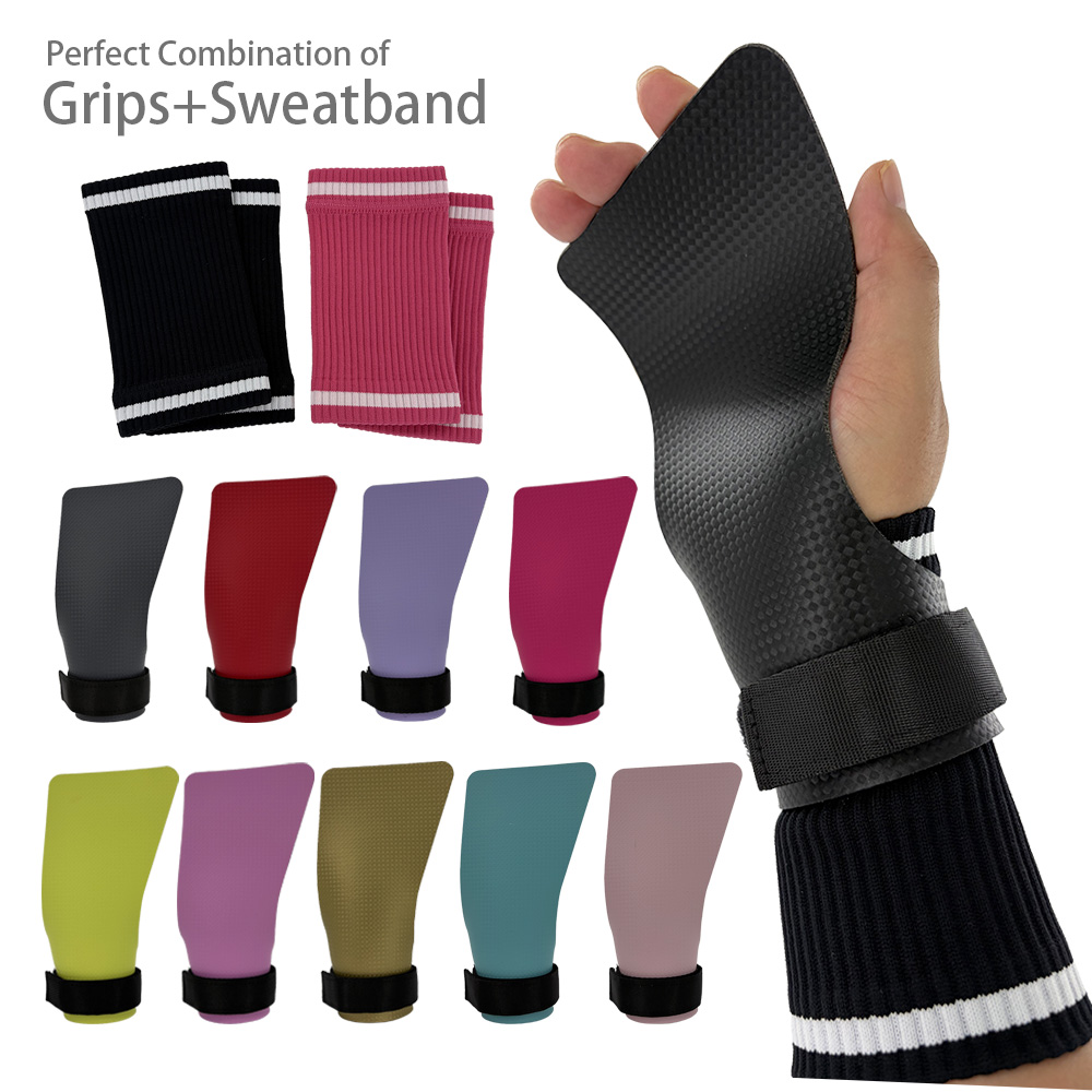 Sweat Band Wrist - Perfecte combinatie van carbon handgrepen en