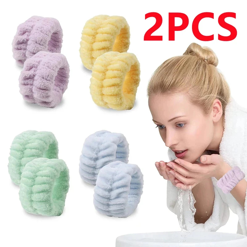 Sweat Band Wrist - 2/4/6PCS Herbruikbare Pols Wasband Zachte Handdoek