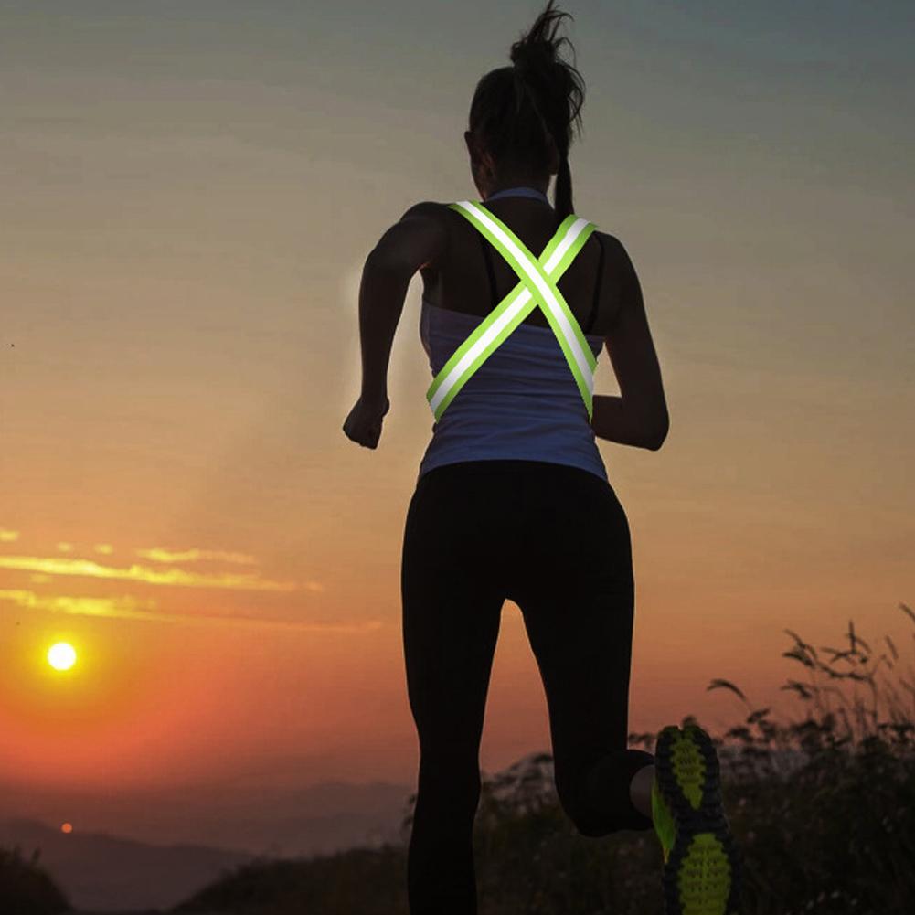 Running Gear Reflective - Nieuwe hoogtepunt reflecterende banden Nachtlopen Paardrijkleding