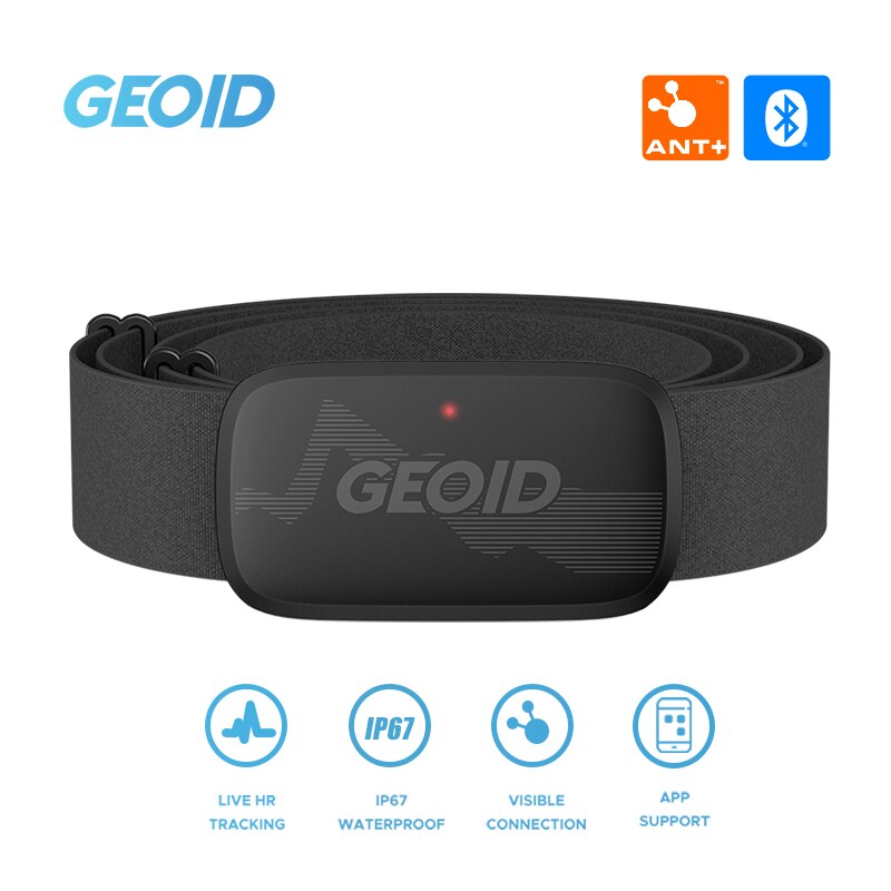 Heart Rate Strap Chest - Geoïde Hs500 Hartslagmeter Fitnessapparatuur Mier Bluetooth