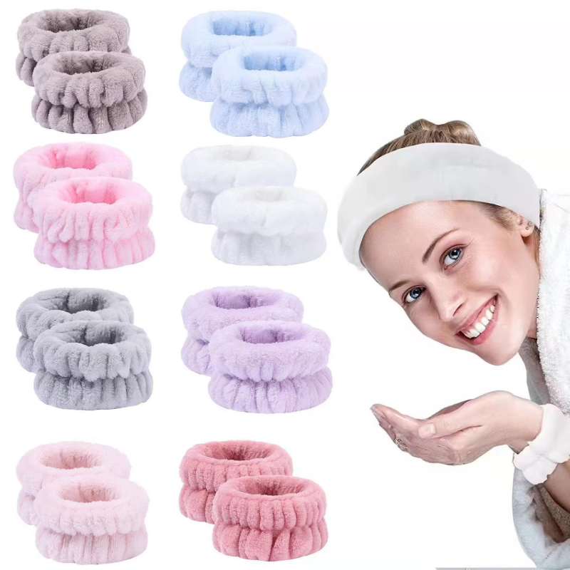 Sweat Band Wrist - 1/2/4 Stuks Winter Wassen Gezicht En