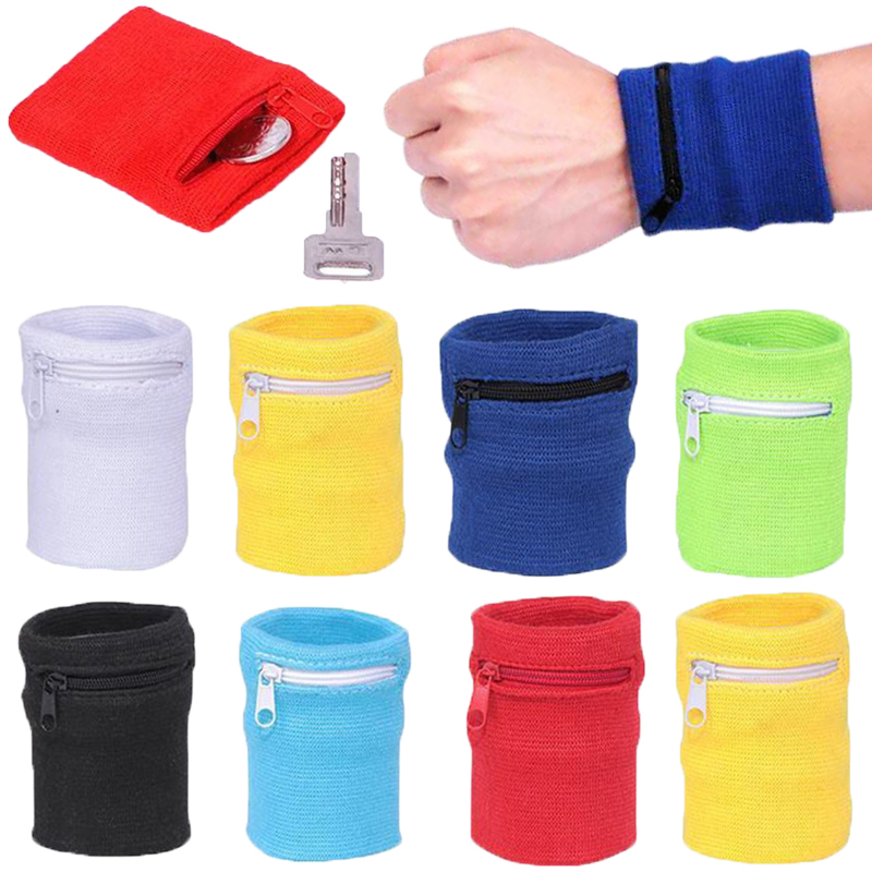 Sportpolsband met ritsvak Hard - Sweat Band Wrist recensie en prijs