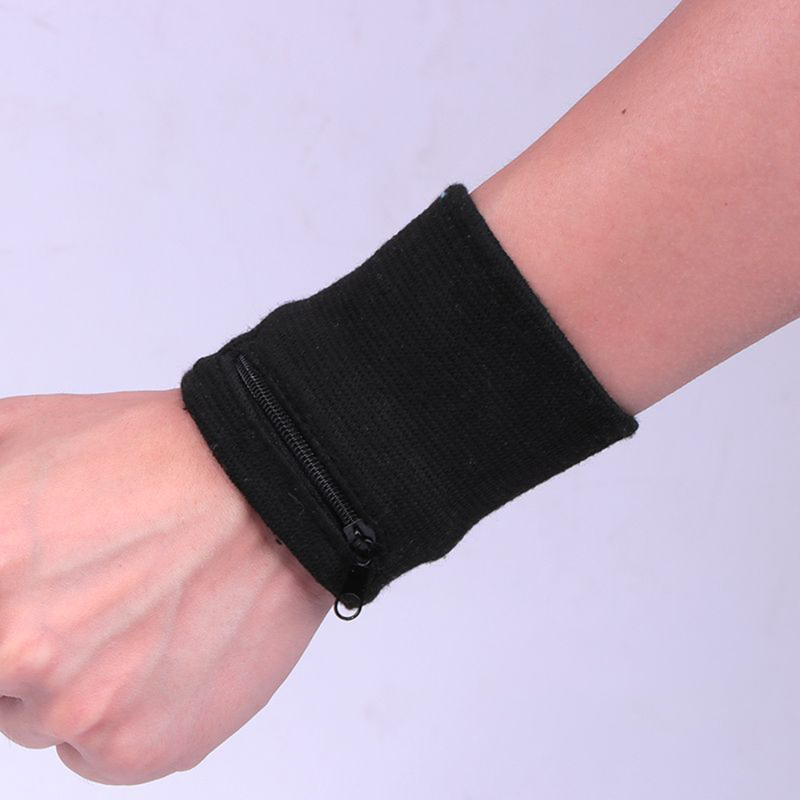 Sportpolsband met ritsvak Hard - Sweat Band Wrist recensie en prijs