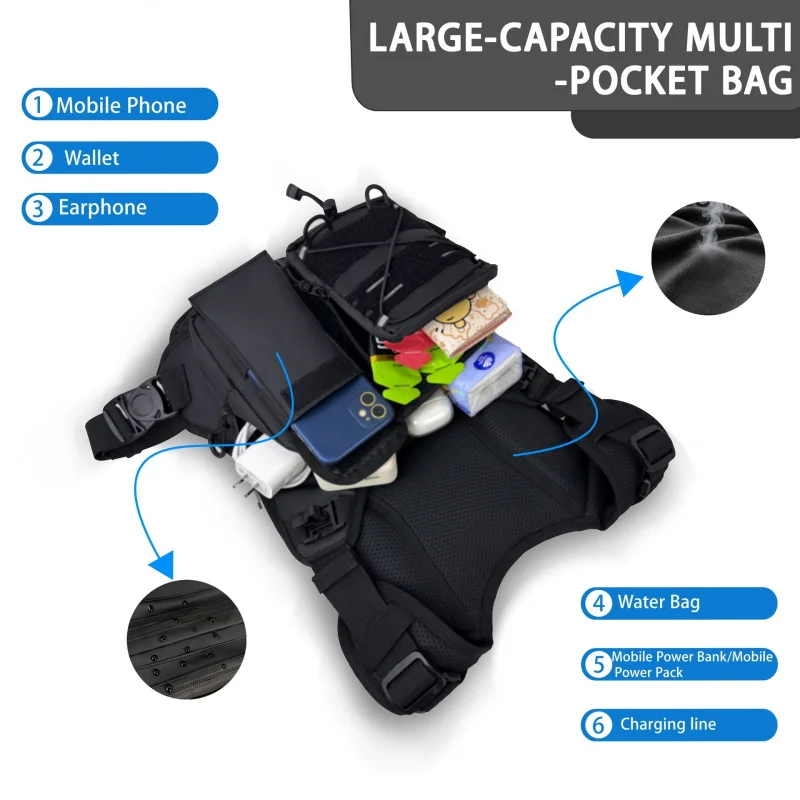 ​ Hoogwaardige tactische vest  - Running Gear Reflective recensie en prijs
