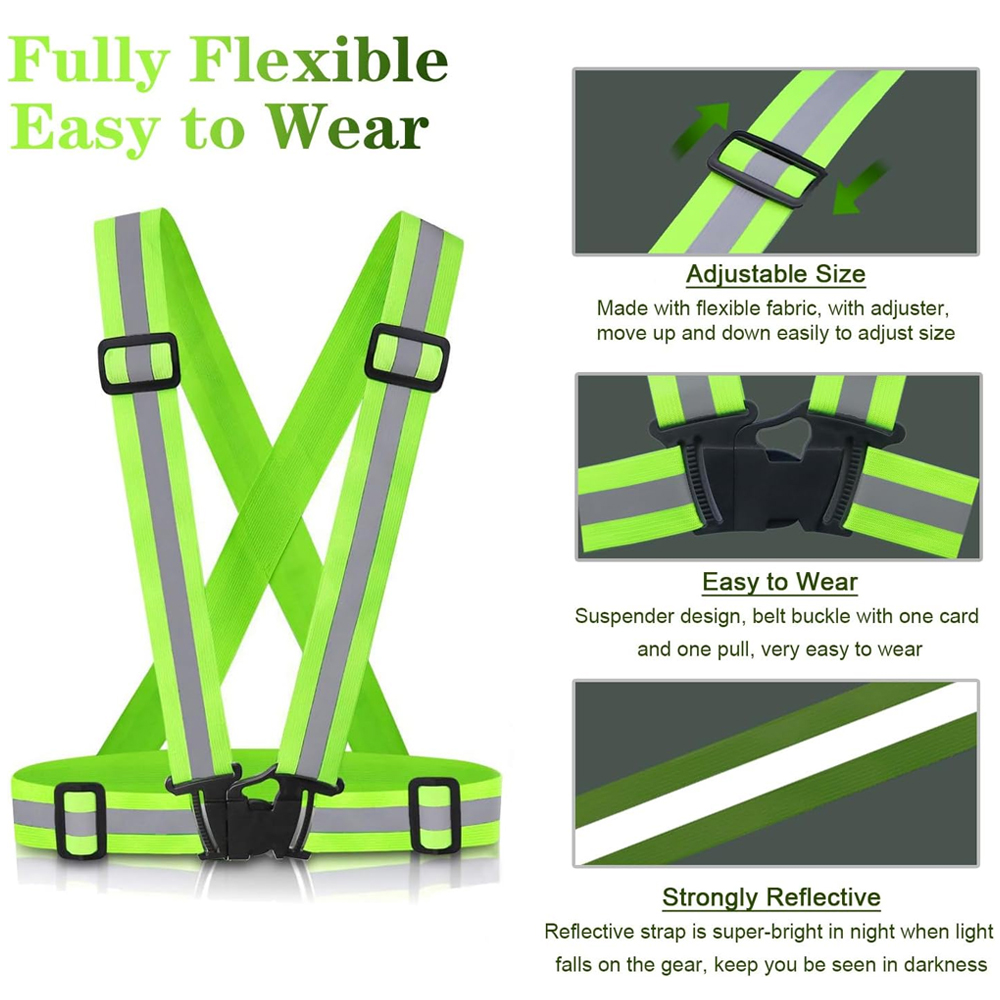1 stuks nachtloopvest hoge zic - Running Gear Reflective recensie en prijs