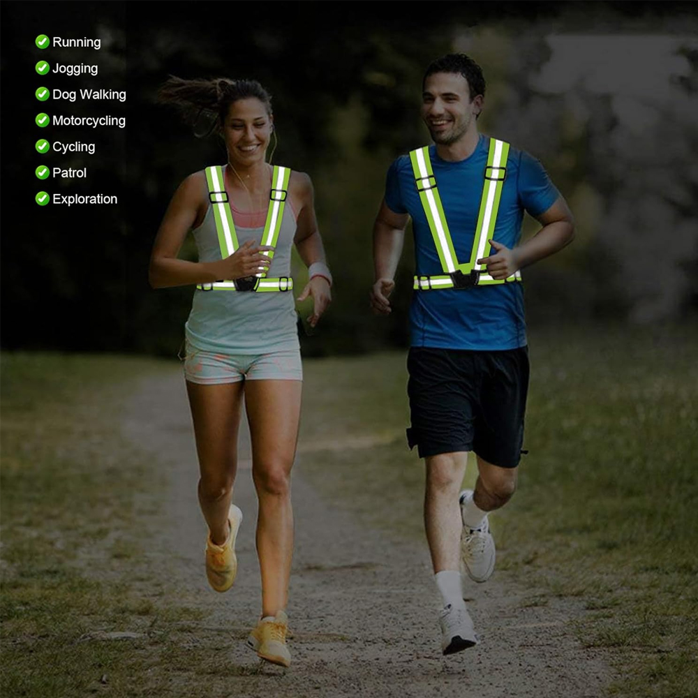 1 stuks nachtloopvest hoge zic - Running Gear Reflective recensie en prijs