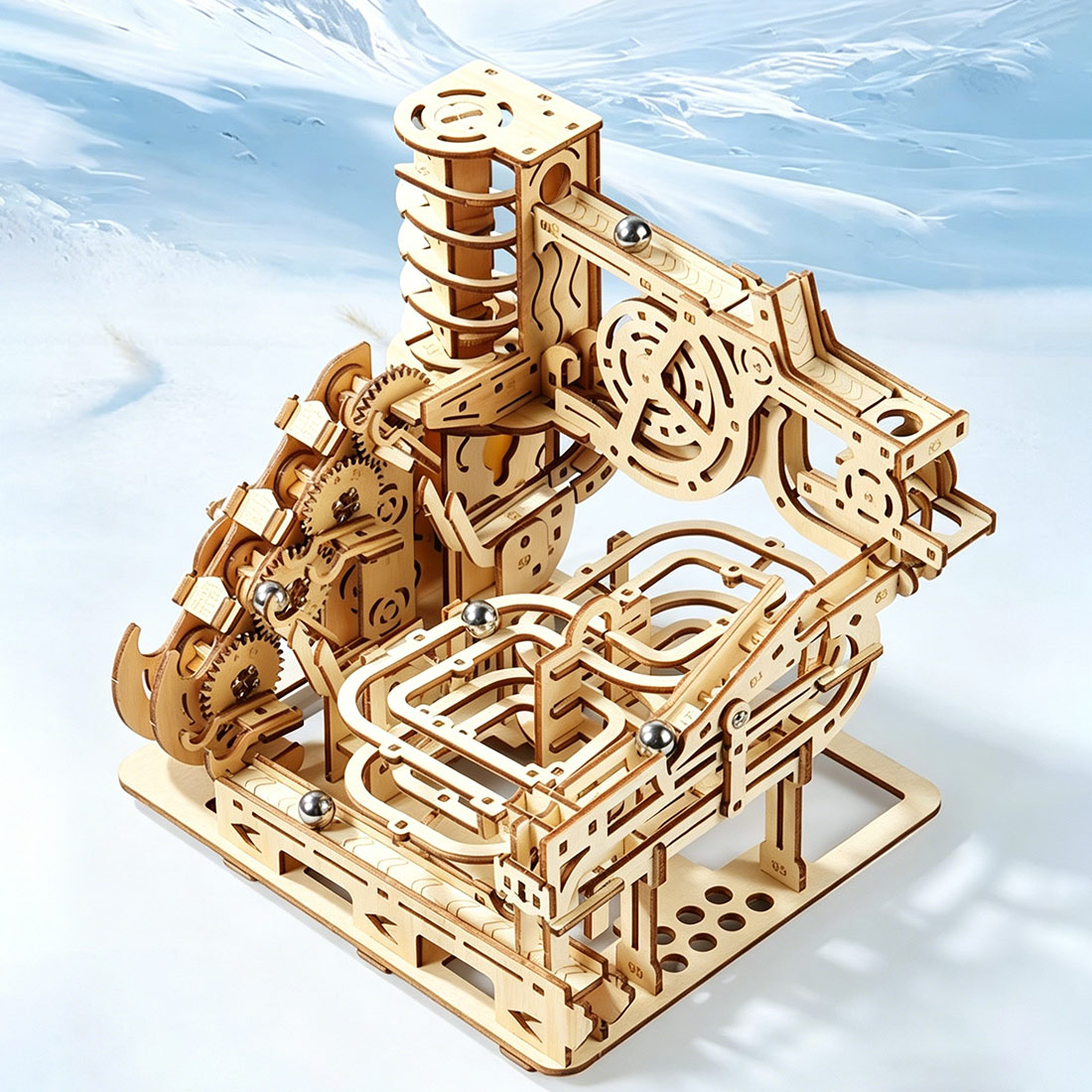 3D Houten puzzel Mechanische M - Running Gear Gifts recensie en prijs